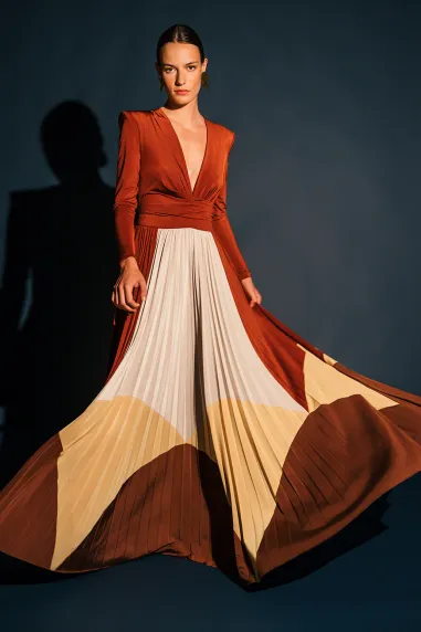 Vestido Diza Colour nude