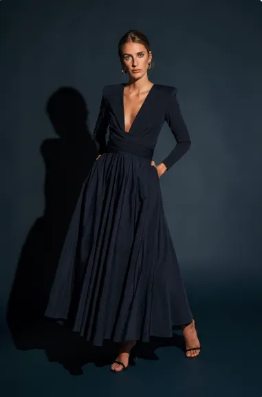 Vestido Roses Colour Nude