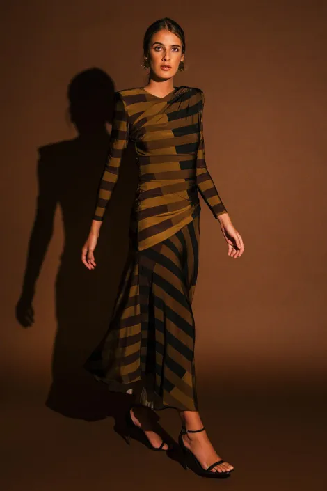 Vestido Nastic Colour Nude
