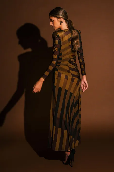 Vestido Nastic Colour Nude 2
