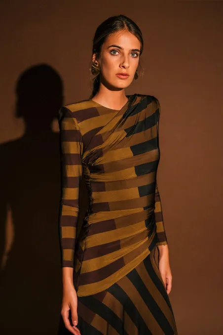 Vestido Nastic Colour Nude