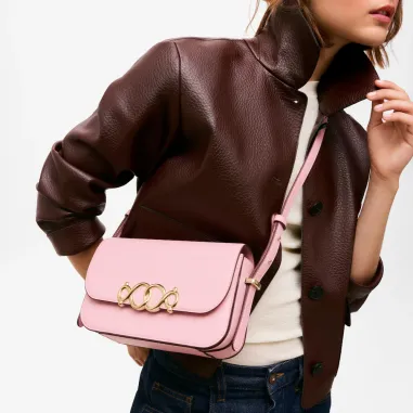 Bandolera mediana flap rosa TOUS Infinity