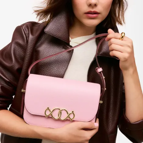 Bandolera mediana flap rosa TOUS Infinity 2