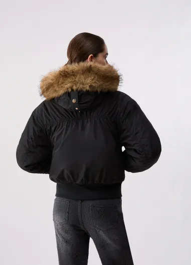 Bomber con capucha wf6071