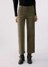Pantalones flare cropped wf6125