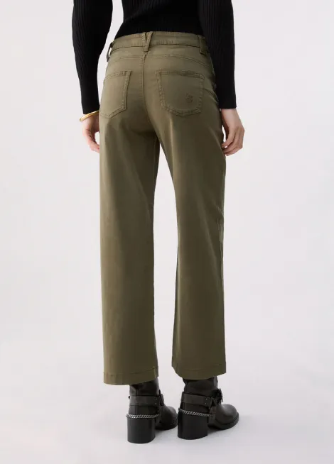 Pantalones flare cropped wf6125 2