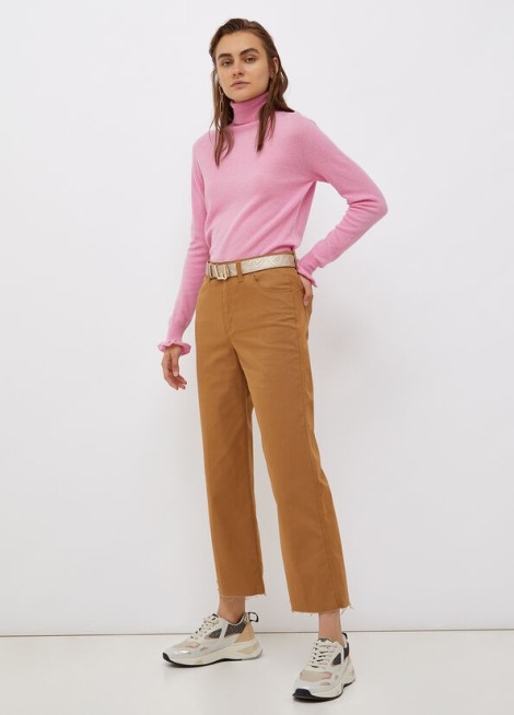 Pantalón tobillero de talle alto WF1268