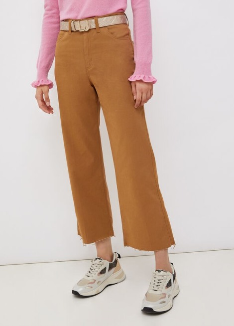 Pantalón tobillero de talle alto WF1268 2