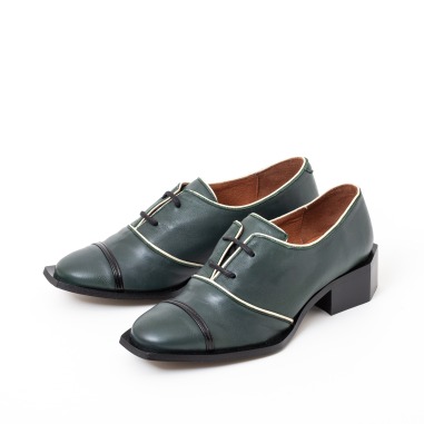 2224 ZAPATO ATENEA VERDE BOHEME