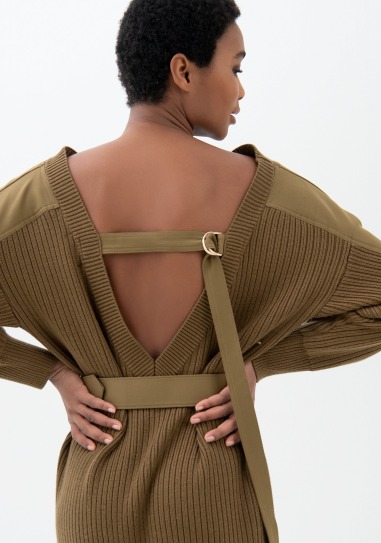 vestido teresa military green f321wd5009