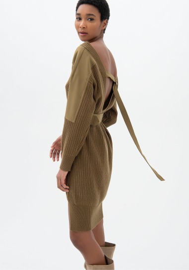 vestido teresa military green f321wd5009