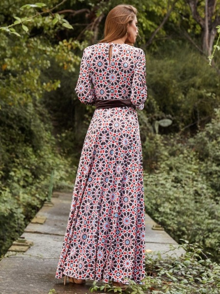 VESTIDO CLEOPATRA LARGO CAMALEÓNICA