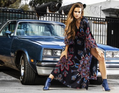 DOTTED WRAP DRESS Peace And Chaos