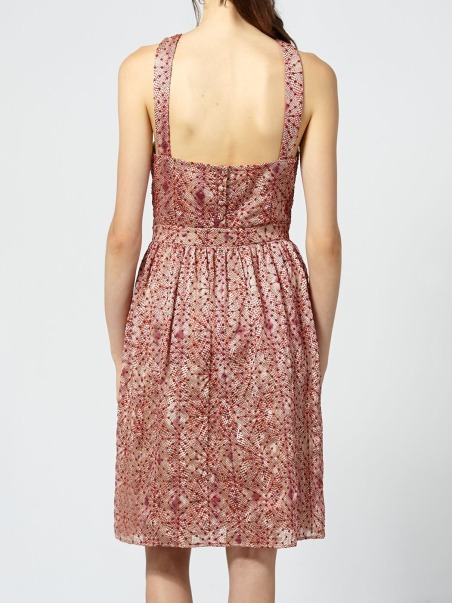 Vestido Intropia halter bordado VES.5147.416