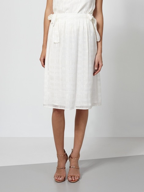 Falda Intropia midi seda  FAL.4906.645