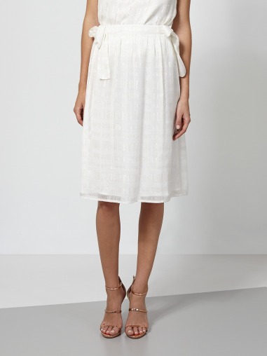 Falda Intropia midi seda  FAL.4906.645