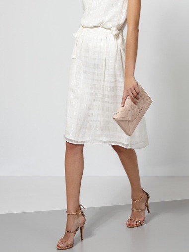 Falda Intropia midi seda  FAL.4906.645