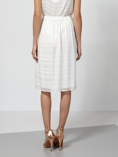 Falda Intropia midi seda  FAL.4906.645