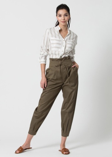 Shirt eleth Striped 3/4 sleeve shirt