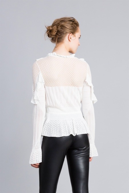 PA82AB  LEGGINGS DE PIEL SINTÉTICA CON CUENTAS