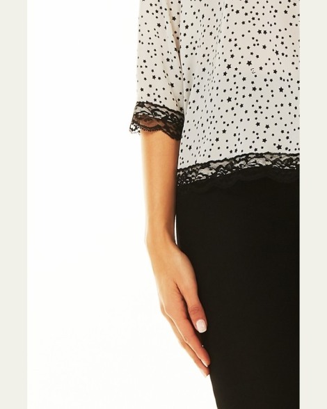 TUNICA LIU JO MOUTH STAR W68307T9522 2