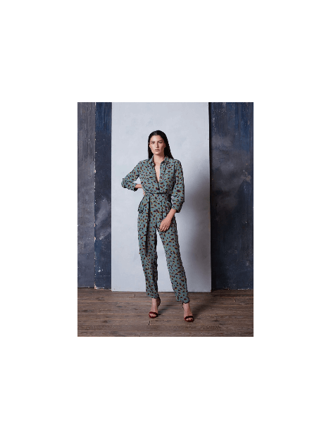 Camisa animal print verde 4323194 2