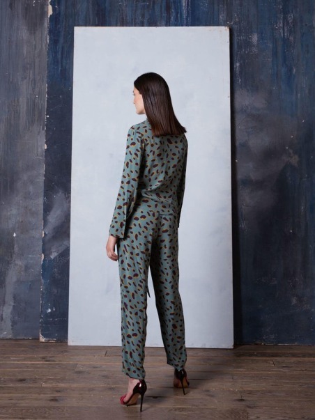 Camisa animal print verde 4323194