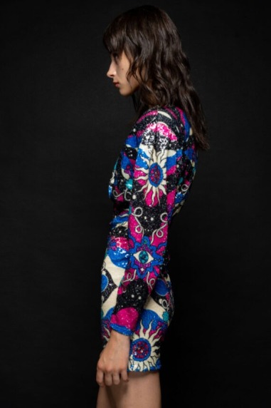 Vestido lentejuelas Mirage w22924 Peace and Chaos