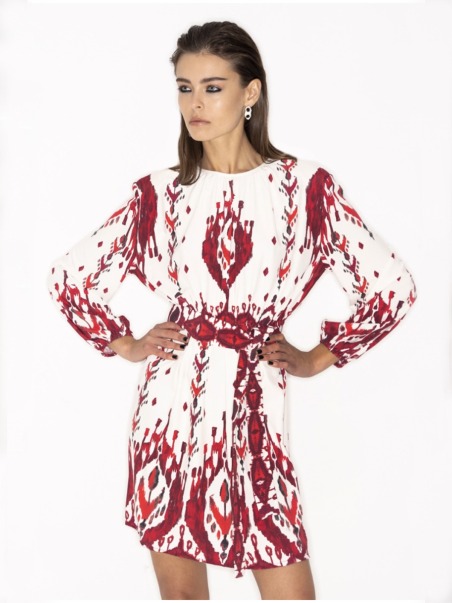 DIAN SHORT DRESS S23908 | PEACE AND CHAOS