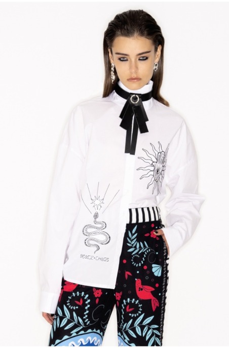 CELESTIAL SHIRT - Cotton S23202 | PEACE AND CHAOS