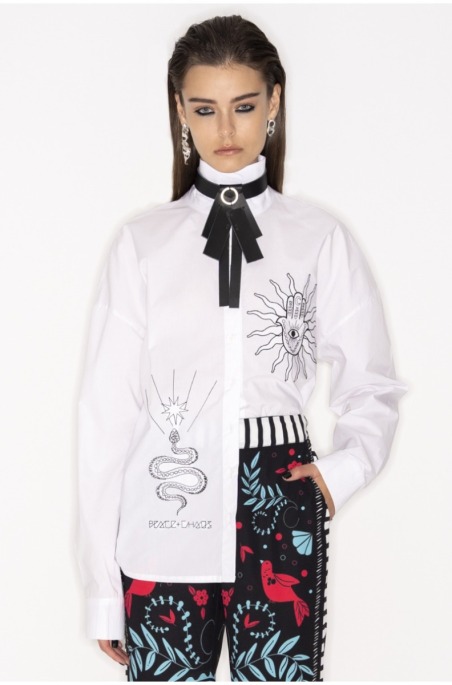 CELESTIAL SHIRT - Cotton S23202 | PEACE AND CHAOS