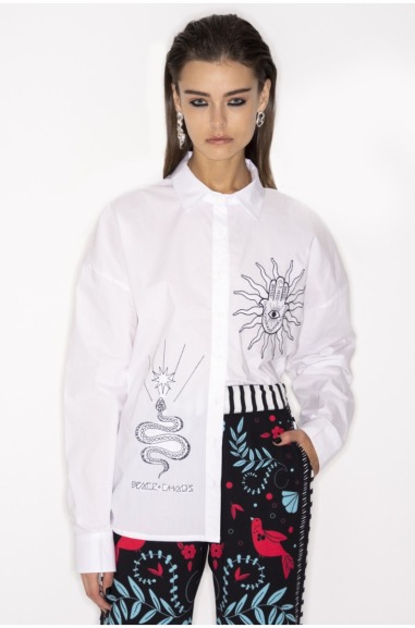 CELESTIAL SHIRT - Cotton S23202 | PEACE AND CHAOS