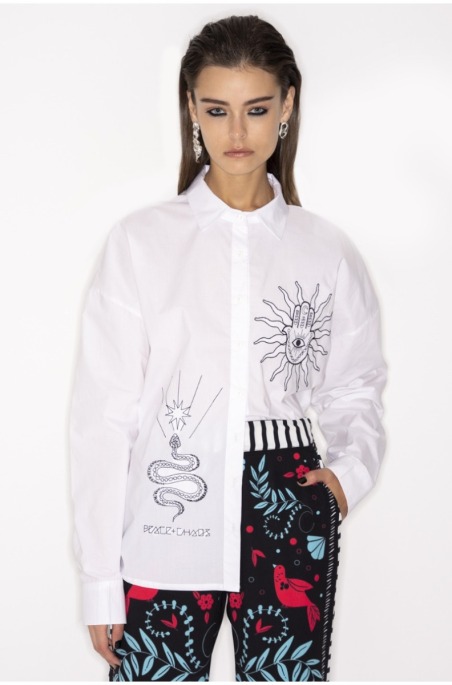 CELESTIAL SHIRT - Cotton S23202 | PEACE AND CHAOS