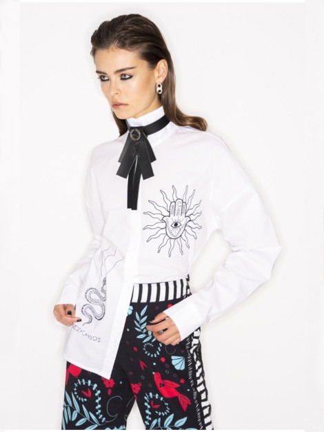 CELESTIAL SHIRT - Cotton S23202 | PEACE AND CHAOS