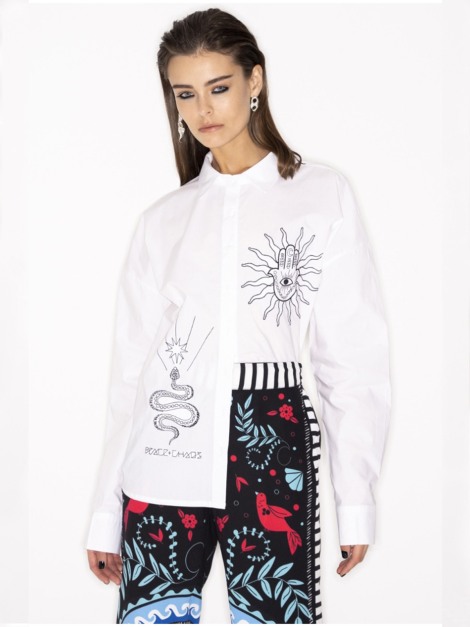 CELESTIAL SHIRT - Cotton S23202 | PEACE AND CHAOS 2