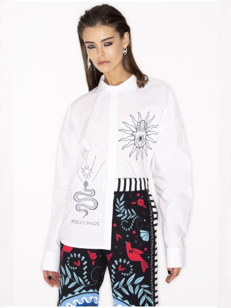 CELESTIAL SHIRT - Cotton S23202 | PEACE AND CHAOS