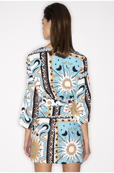 ASTRAL PLANE SHORT DRESS S23907 | PEACE AND CHAOS