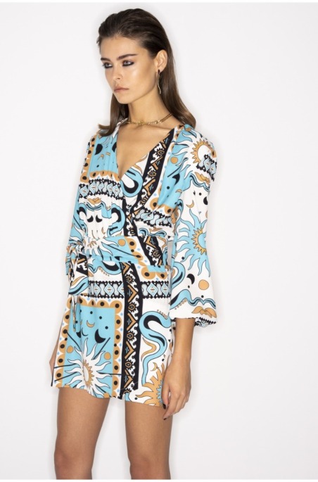 ASTRAL PLANE SHORT DRESS S23907 | PEACE AND CHAOS