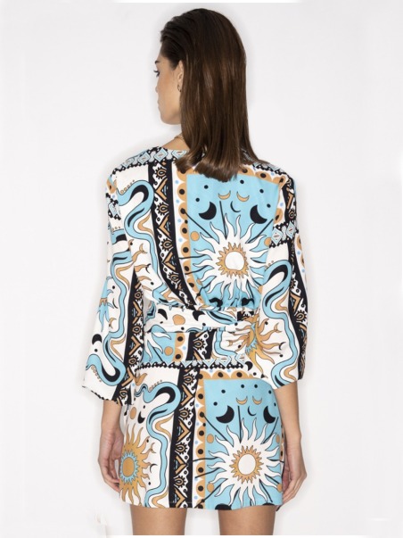 ASTRAL PLANE SHORT DRESS S23907 | PEACE AND CHAOS