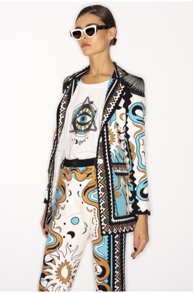 THIRD EYE T-SHIRT - Cotton S23232A | PEACE AND CHAOS