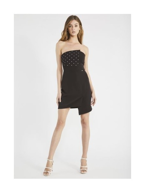 Vestido tubo tachuelas 15007