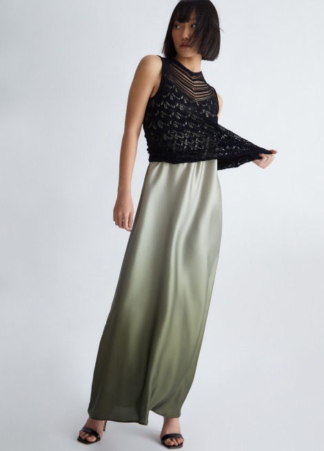 Vestido de raso WA3041 | LIU JO 2