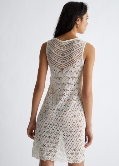 Vestido ecosostenible de punto WA3068 | LIU JO