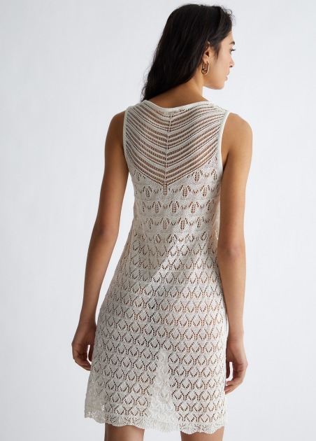 Vestido ecosostenible de punto WA3068 | LIU JO