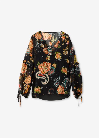 Blusa "Safari Garden Party" F19096