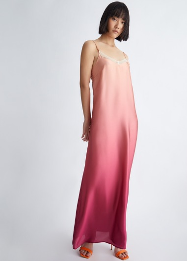 Vestido de raso WA3041 | LIU JO