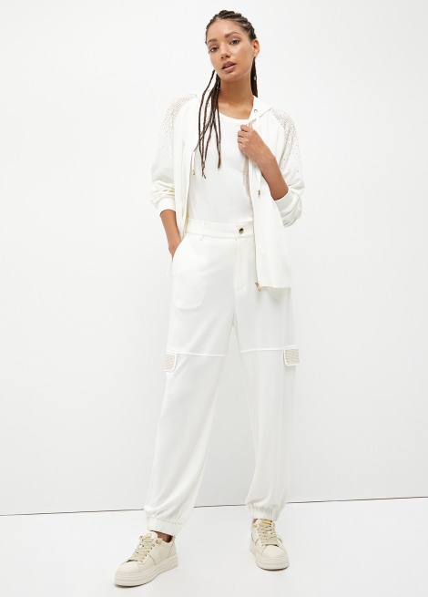 Pantalón cargo con tachuelas TA3156 | LIU JO 2