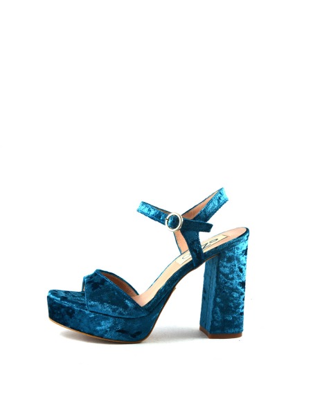 Sandalia terciopelo 50629 Ezzio topacio | Ezzio