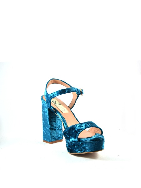 Sandalia terciopelo 50629 Ezzio topacio | Ezzio