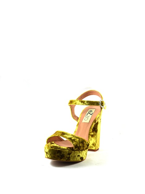 Sandalia terciopelo 50629 ezzio ocre | Ezzio 2